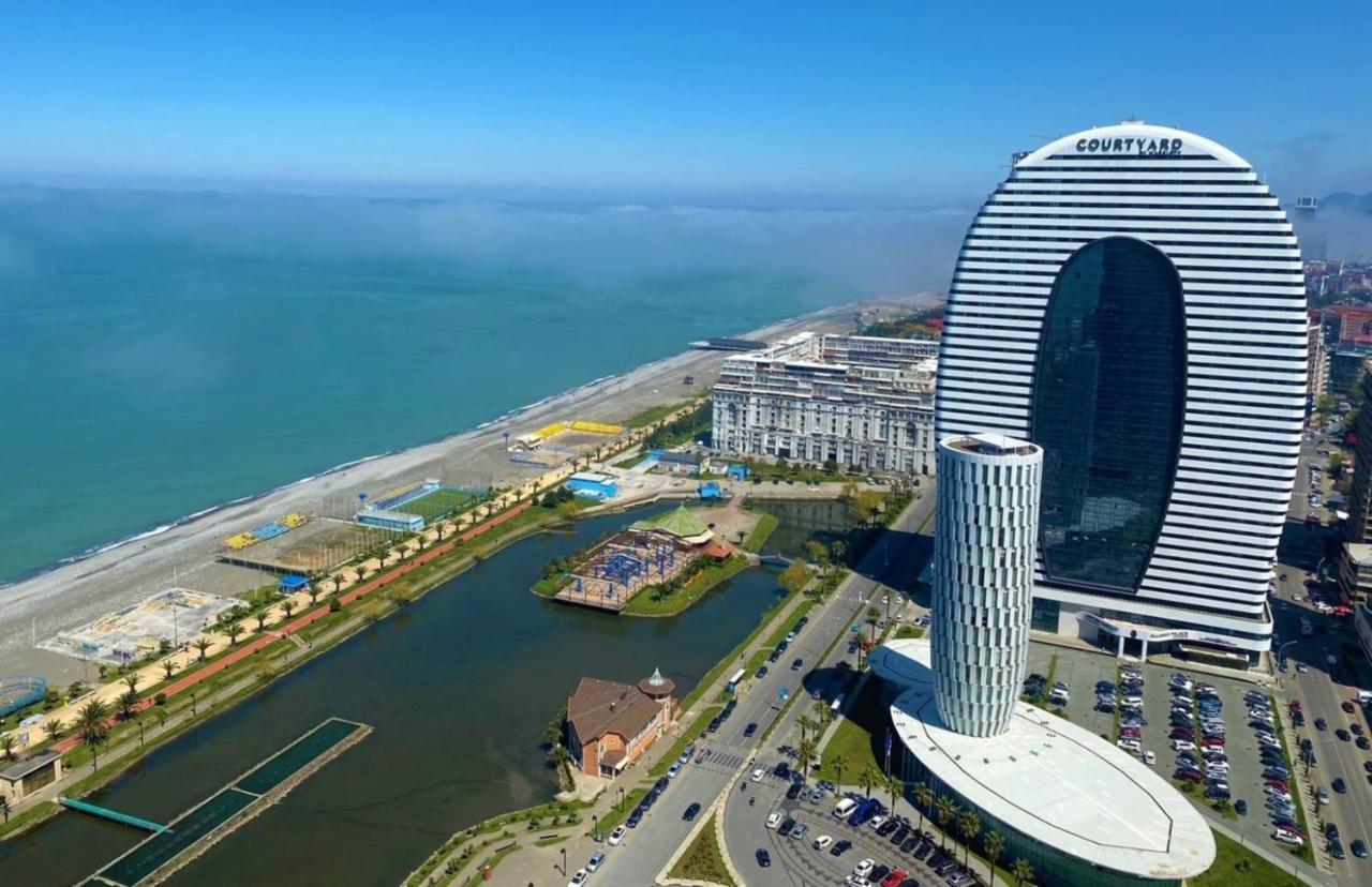 Luxury Sea View Apartments In Orbi City Batumi Bagian luar foto